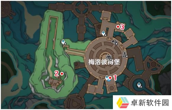 原神梅洛彼得堡宝箱收集大全 梅洛彼得堡14个宝箱收集位置一览_原神